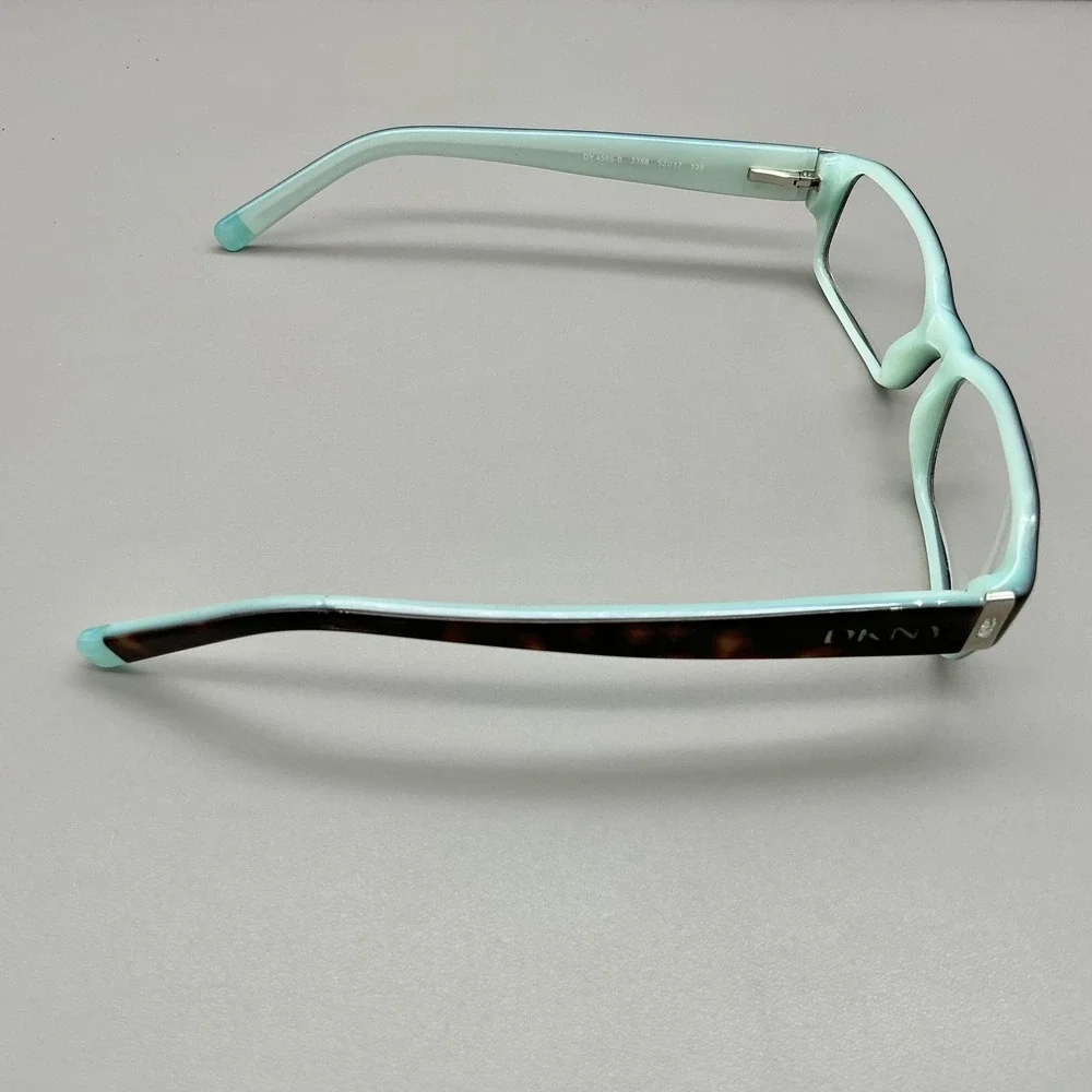 DKNY Womens Eyeglasses Frames DY4565-B 3388 Tortoise Aqua Full Rim 52-17-135